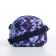 Bag's bag with zipper, blue color/camouflage