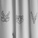 Set of curtains "Luka", size 2x145x270 cm, white color