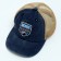 Baby cap for a boy with a Never, jeans, rr, 52-54 5-7 years