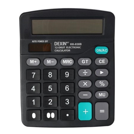 Desktop calculator, 12 - discharge KK -838B, 145 x 183 x 43 mm