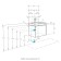 Tumbing under the Aquaton Asti sink, 55 cm, white gloss color, white matte