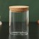Glass Bank for bulk products with a Bellatenero cork cover "Classic", 450 ml, 8.5 × 11 cm