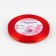 A satin ribbon "Golden threads", 6 mm × 23 ± 1 m, red color No. 026