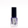 Nail polish with shimmer gel effect S109 Indigo sparkling, 6 ml