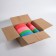 Desktop mirror - suspended “oval”, mirror surface 8.5 × 12.5 cm, packaging 20 pcs, color mix