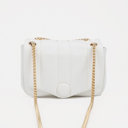 Bag-mixer on the valve, long chain, white color