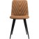 STULL OF A METALLARCASA RALF Metal/Velor, Black/Brick 44x53x83 cm