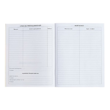 Diary in a soft cover, for grades 1-11, 40 sheets, calligrata "dog. Art"-8