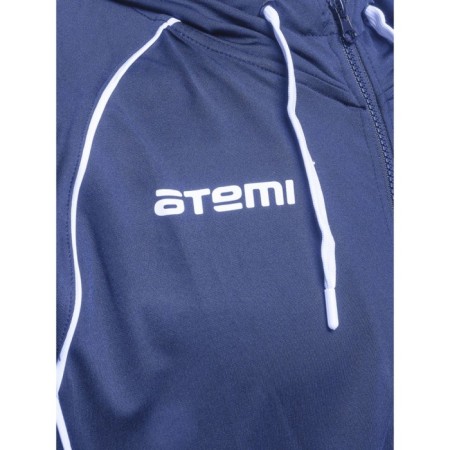False hood with a hood atemi, the color is dark blue, ajkt-002ss23-dnv, size M-2