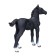 Figure Konik "Hanoverian foal, black"