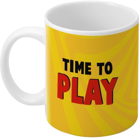Sublimation mug, 350 ml "Time to Play", monster-1