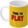 Sublimation mug, 350 ml "Time to Play", monster
