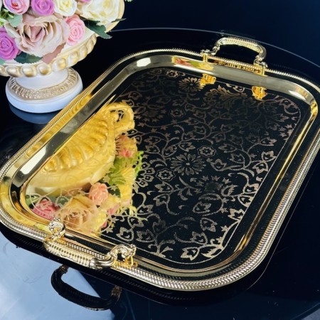 Rectangular tray lenardi, length 46.5 cm
