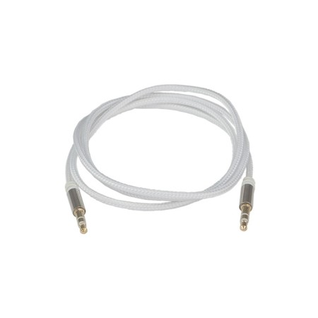 AUX AURA RCA-J12S cable, silver, 1 m
