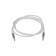 AUX AURA RCA-J12S cable, silver, 1 m