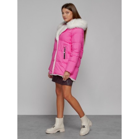 Winter jacket, size 46, pink color-1