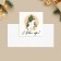 Postcard-Mini “Happy New Year!”, Hare 7 x 7 cm, New Year