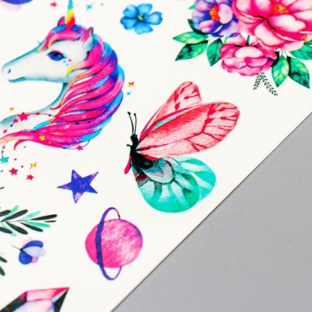 Tattoo on the body "Magic" 10x15 cm-1
