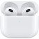The settings of the Apple Airpods 3 A2565/A2564/A2897 Lightning white wireless Bluetooth in the ear