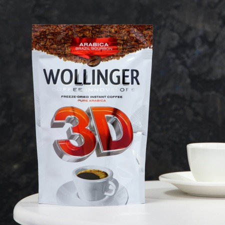 Wollinger 3D coffee is soluble, 75 g