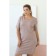 Female dress, size 52, beige color
