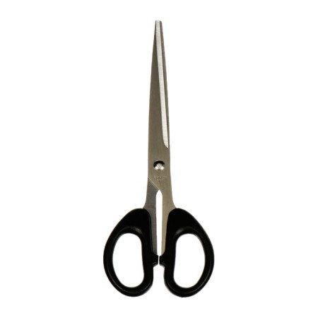 Chancellery scissors 18.0cm office plastic handles, euro suspension-1