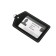 Case for passing, badge with pockets, black pulp