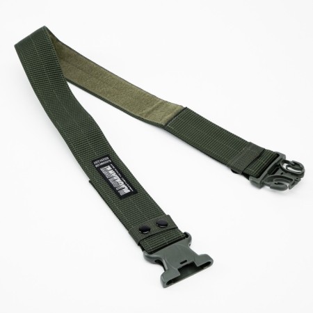 Tactical belt, 125 cm, width 5.5 cm, plastic buckle, khaki-4
