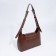 Women's bag with lightning, brown color