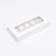 Folding box under 10 sweets, white, 9.8 x 22 x 3.5 cm