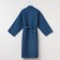 Wafel dressing gown men's elongated Ethel "BOHO" size 46-48, color blue, 100% cotton, 290 g/m2