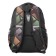 Youth backpack 40 x 30 x 16 cm, with an ergonomic back, with a luminous element of optical-fiber threads, Seventeen, Optical Fiber