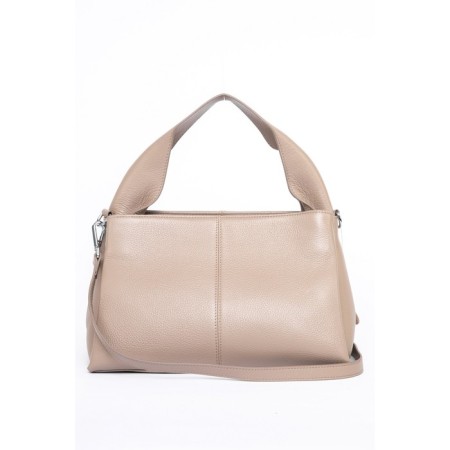 Bag Tout Women, Genuine leather, Ludor beige, 27x14x20 cm