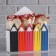 Kashpo wooden 18 × 7 × 20.4 cm envelope "pencils", white
