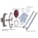Pioneer SS254, floor, 2400W, 1 l, lingonberry-white