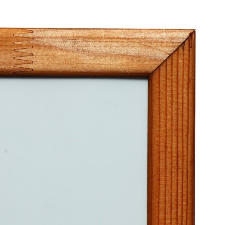 Magnetic marker board 45x60 cm, calligrata, in a wooden frame (dark stain)-6