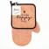 Kit kitchen "cork" mittens-output 20x28cm, severity 17x17cm, 35% x/l, 65% of the p/e
