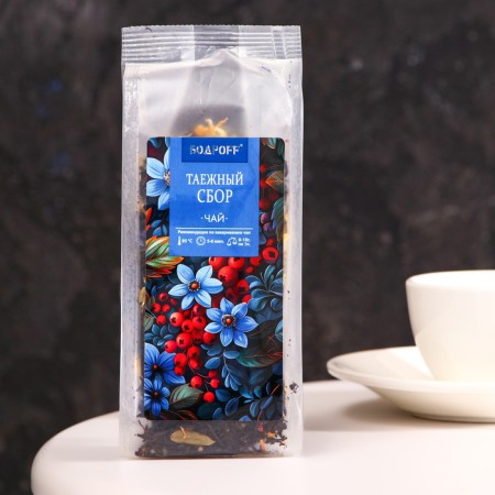 Flavored tea "taiga collection", 50 g