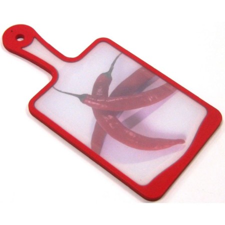 Atlantis flutto “Chile pepper” kitchen board, red color, 35 x 18 cm