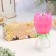 Candle for Cake Musical "Tulip", Pink, 12 × 5 cm