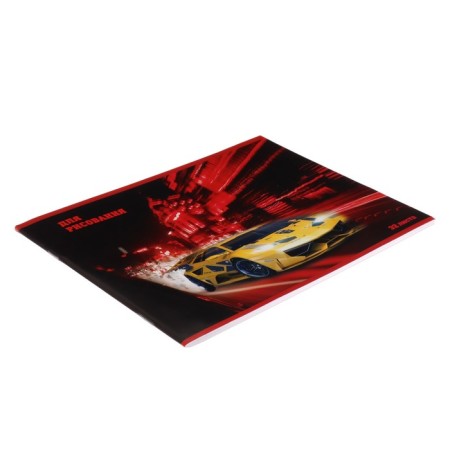 Album for drawing A4, 32 sheets on the clip "Auto", cover coated paper, block 100 g/m²-1