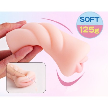 Realistic masturbator Yoni No. 6 Oral, 11.5 x 5.5 cm, bodily-3