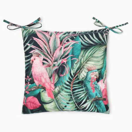 Sidushka Etel Tropical Parrots 46x46cm, 100% HL, sarzha 190 g/m