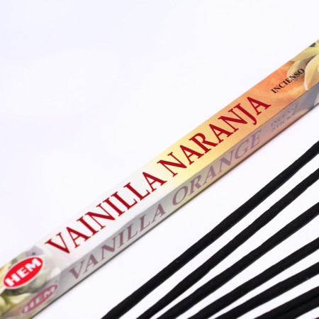 Incense hem "Vanilla orange. Vanilla orange", 8 wands in packaging, four -grade-1
