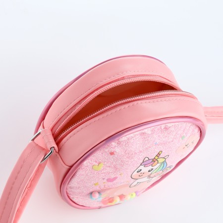 Bag's bag with lightning, pink color-2