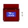 Mailbox with a jaw, horizontal "letter", red