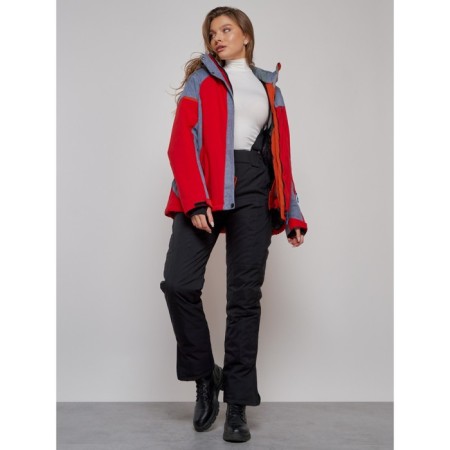 Ski jacket female, size 60, red color-20
