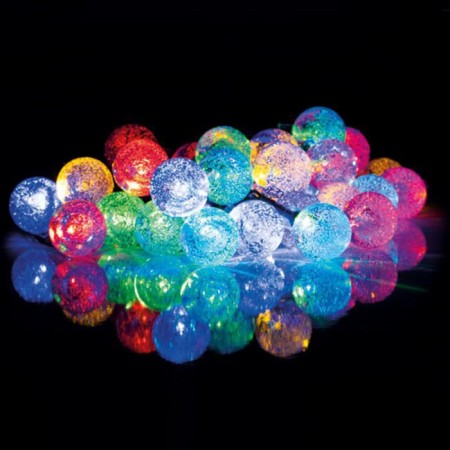 Sadovy LED lamp FAZ, SLR-G05-30M, balls, solar battery