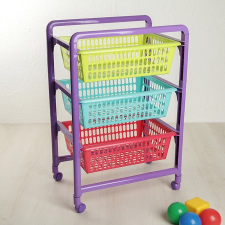 Rainbow toys to the toys on wheels, with extending trays