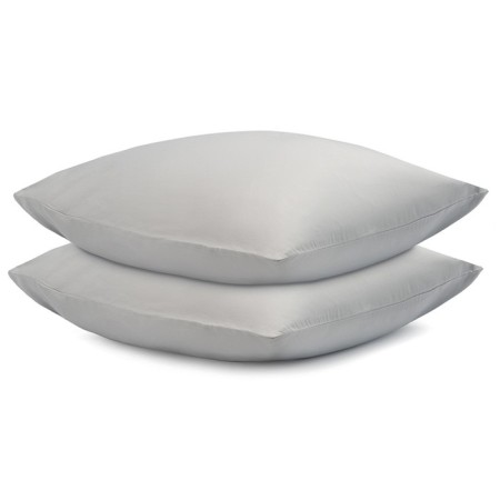 Essential pillowcase set, size 70x70 cm, 2 pcs, color gray